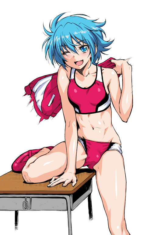 陸上っぽいわおん描き。