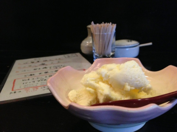 バニラアイス at 和創作隠れ家 うち和