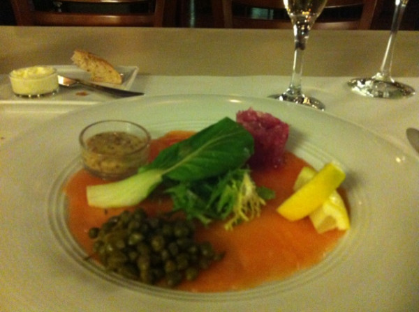 excellent HRW evening chez Kris Bistro. Oh my STARS 