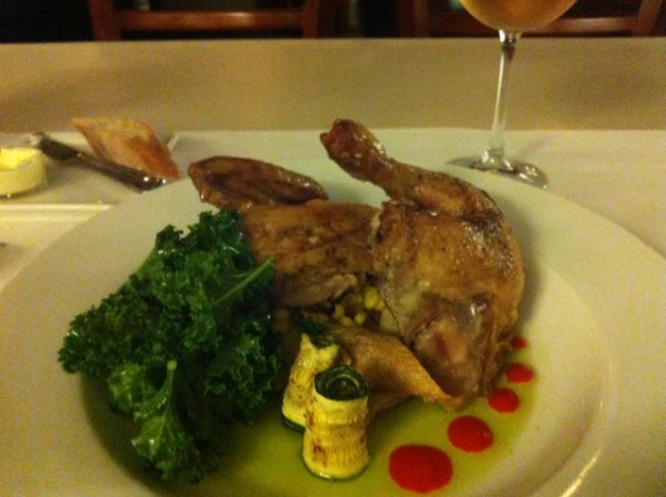 excellent HRW evening chez Kris Bistro. Oh my STARS  http://twitpic.com/d8qdpf
