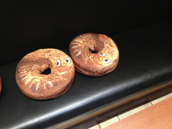 チョコリングドーナツ at HEART BREAD ANTIQUE