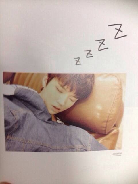 L's bravo viewtiful part 2 : woohyun's sleeping 