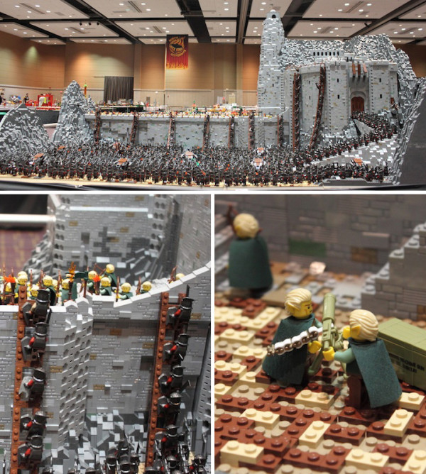 LEGO recreation by goelkim2011: http://j.mp/1bd28ZG

In case you'd like to recreate the battle for yourselves: http://j.mp/17eIERb