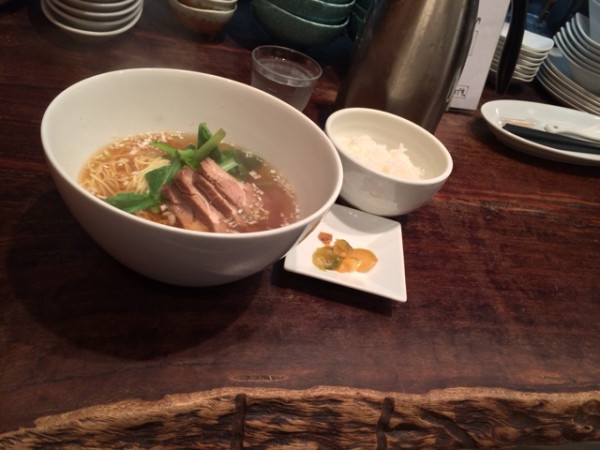 叉焼麺 at 黄河