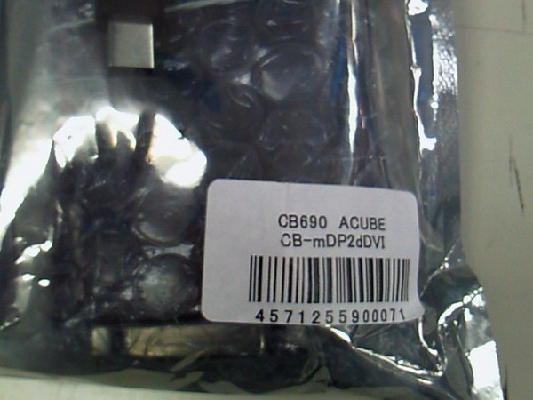 ミニDPからDVIに変換するアダプター入荷してます 〜 19800円 6画面入力なグラボに使えるUSB が必要なやつ