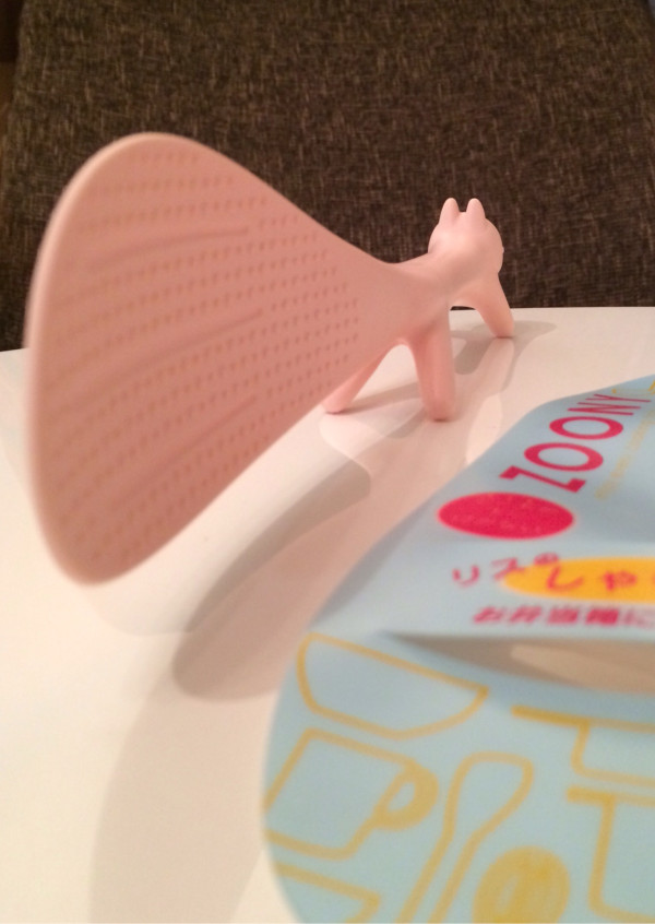 リスのしゃもじ ZOONY 「シッポが下に付かない」「自立するので衛生的」「お弁当箱にぴったり」 by INTERIOR COMPANY