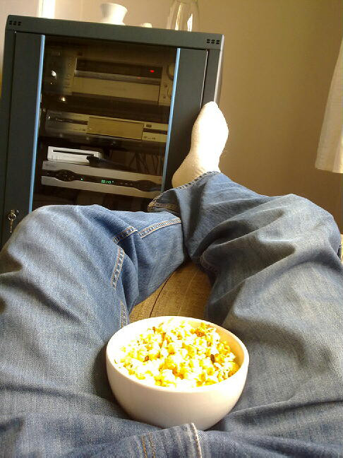 Wait, it just seems to be a distraction burglary on the popcorn bowl.