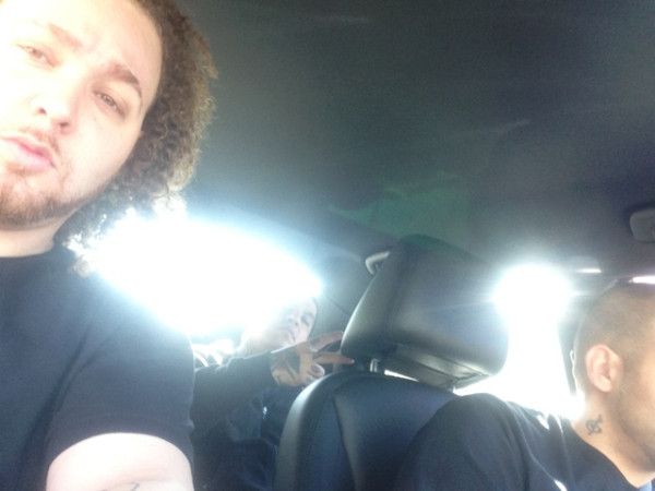 Rolling down Collins headed to abuse some go carts with @SHIRTNYC @colwallnuts 