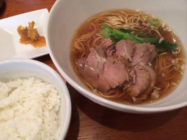 叉焼麺 at 黄河