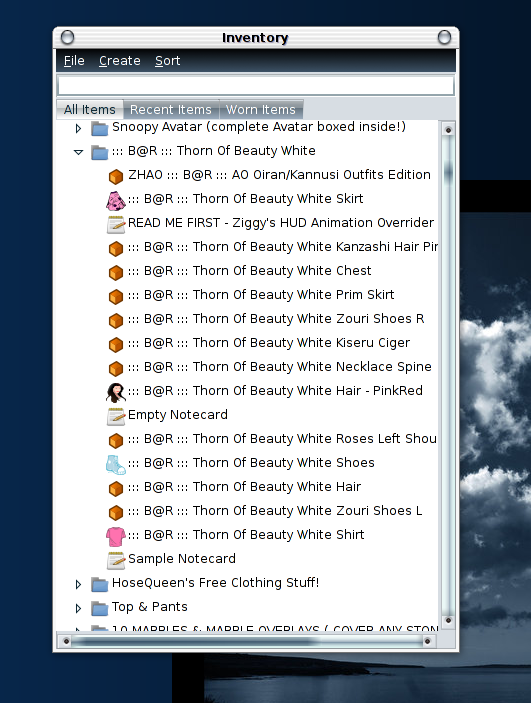 Added artwork/icons to the inventory window