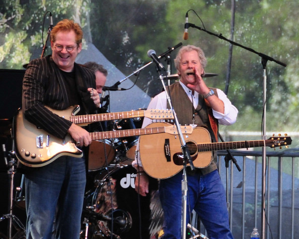 Tonight's HardlyStrictly memory: John Jorgenson and Chris Hillman of the Desert Rose Band