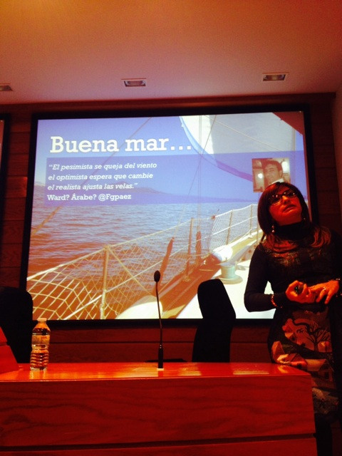 Cita @líndacq a @fgpaez en #jedi2014 