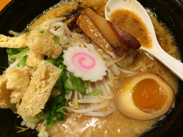 カレーみそとんこつラーメン at ラの壱