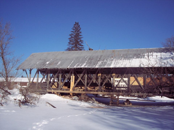 VT - I've joined the NSPCB team in the stabilization work which has saved The Sanborn - How can  you help? http://coveredbridgesociety.org/sanborn.htm 
