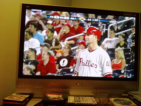 @_ check it out, caught a Wooter on TV during the Phillies/Nationals game!