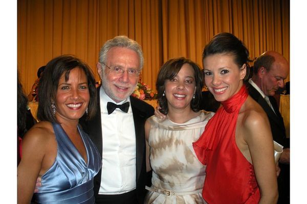 Suzanne Malveau, Wolf Blitzer, AM Exec Prod. Janelle Rodriguez, Me