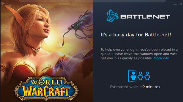 Feels like being thrown back in time ... #battlenet Battle.Net busy? No Starcraft, Hearthstone, WoW, D3 ... 