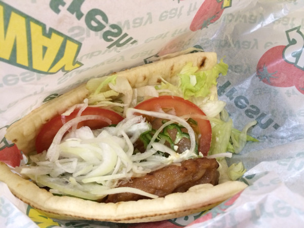 炭火てり焼きチキン FLAT BREAD at SUBWAY