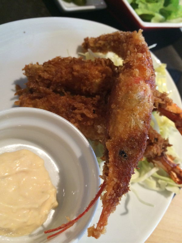 海老フライ定食 at EBIEAT