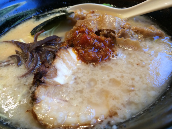 味濃い！

濃厚とんこつラーメン at ラの壱