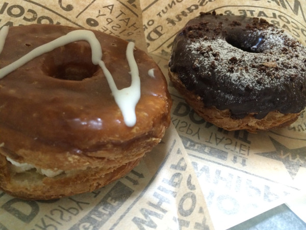 ミスタードーナツ Mr.Croissant Donut ミスタークロワッサンドーナツ メープル&amp;エンゼルホイップ and チョコ&amp;カスタードホイップ