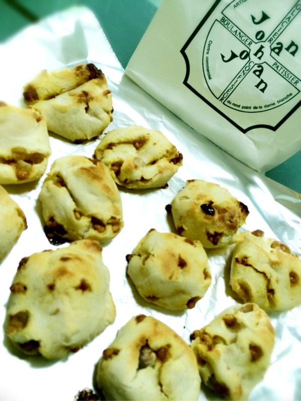Johan のパンでちょーしょく。