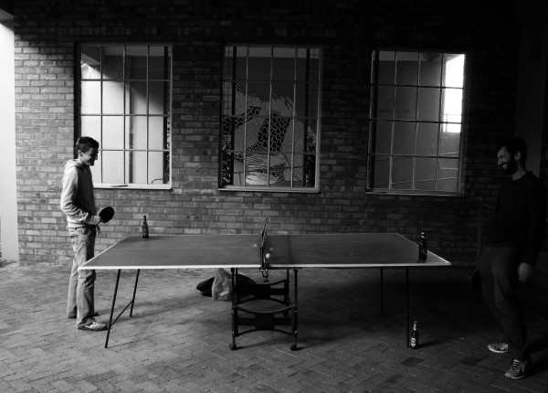 taking table tennis beer pong seriously ;) @lazarus_zim tell dieter and them #sillybuggers more shots on fb http://on.fb.me/1mXZURa