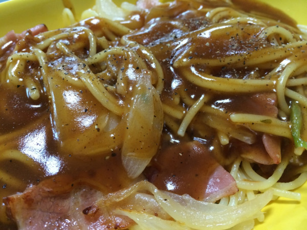 あんかけスパゲッティうまい