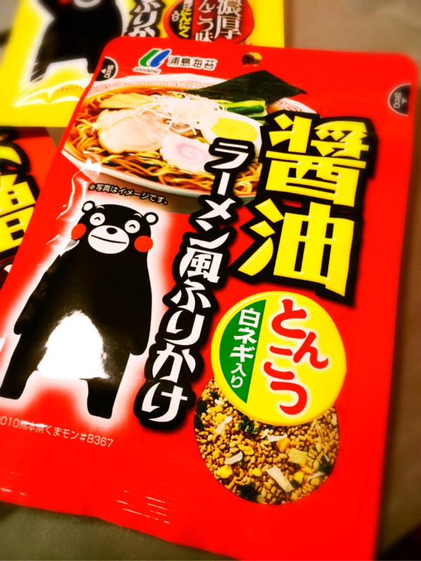 浦島海苔 醤油ラーメン風ふりかけ とんこつ 白ネギ入り

くまもんパッケージ #8367
