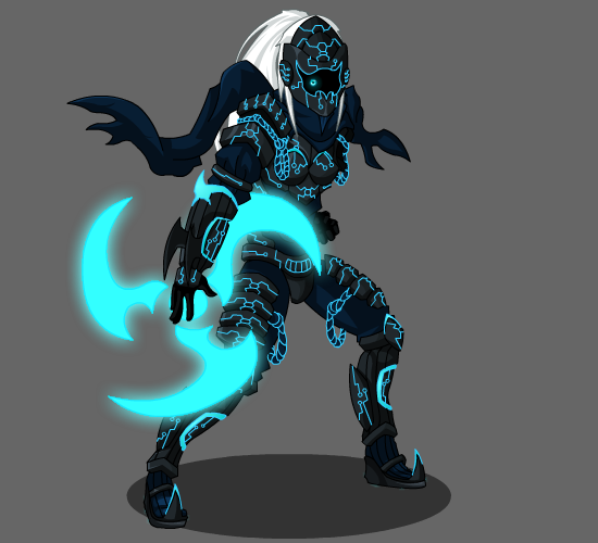 Here you go. I based on my old design ( guess which one :P ). I called her Nova and she is a Whispering Shinobi. Animation : http://cronixae.deviantart.com/art/Nova-the-Whispering-Shinobi-471821869?ga_submit_new=10%253A1406723074 Enjoy :)


P.S. Press her weapon to make it SPIN