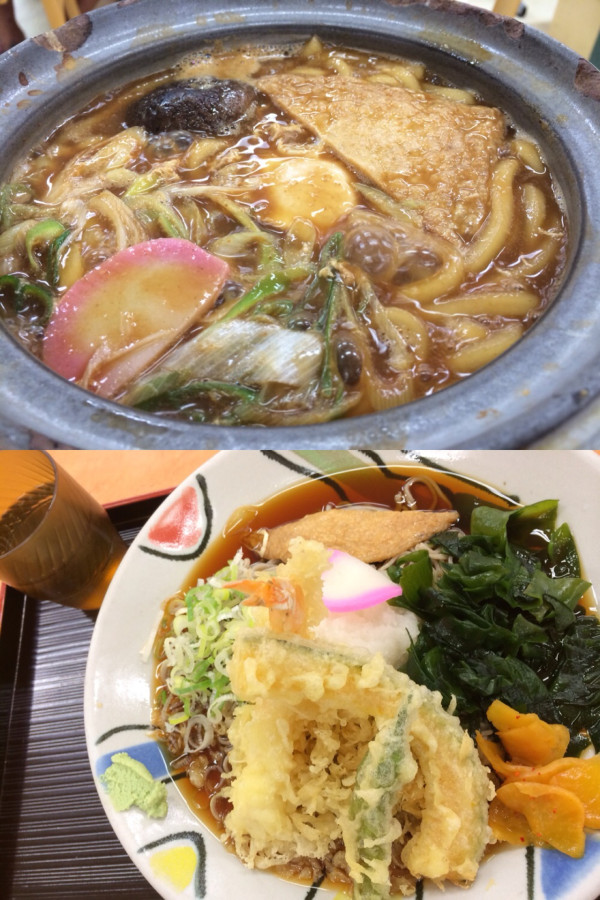 味噌煮込みうどん ＆ 海老天おろし蕎麦 at HOTEY FOODS in アピタ小牧店 フードコート