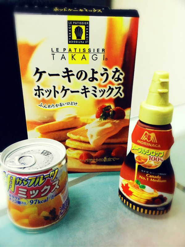 ケーキのようなホットケーキミックス