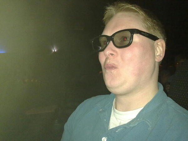 In your cinema looking like a smart twat