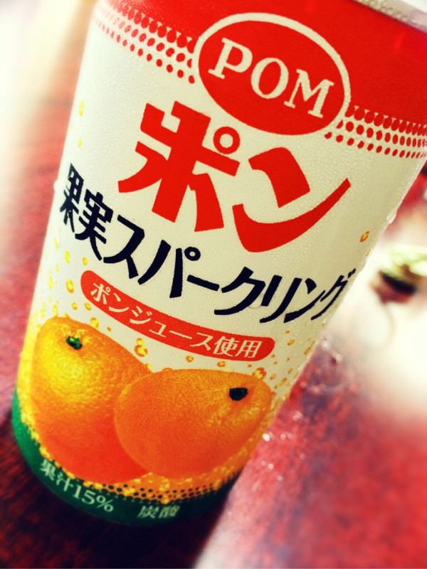 ポン 果実スパークリング

ポンジュース使用
果汁15% 炭酸
