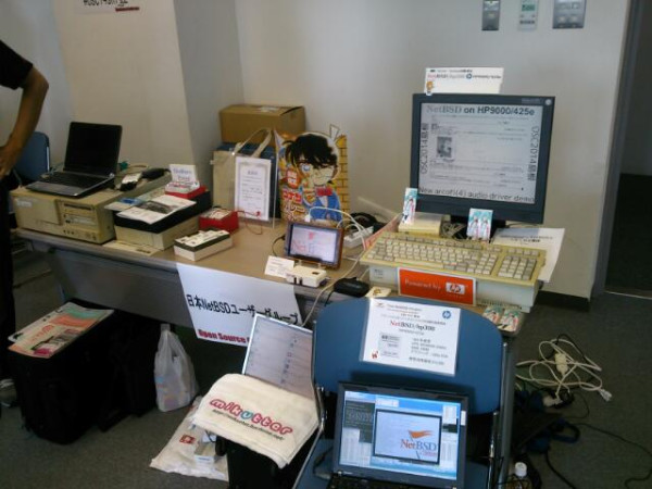 恒例のカオスなブース。 #osc14sm