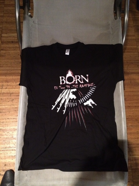今回のTour T-shirt！コレはBORN ver( *｀ω´) 
