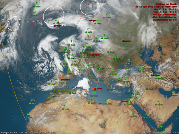 Iceland's volcanic ash on the way to central Europe http://thomas-wehr.homeip.net/weather/europawind.php