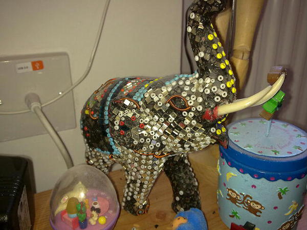 Look I got my elephant out unharmed!