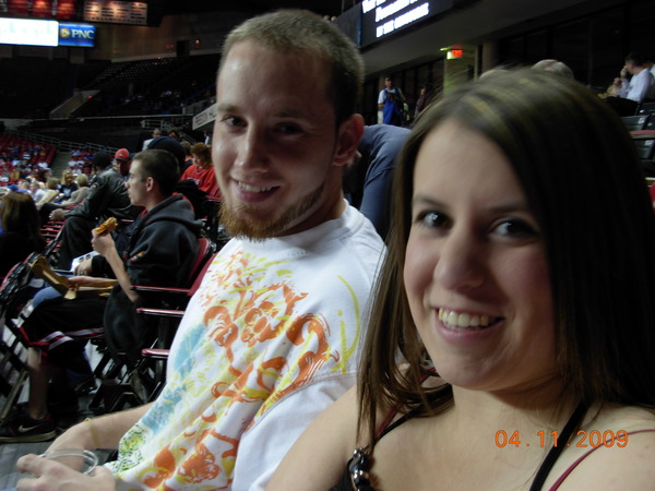 My friends at Freedom Hall during the Derby Classic 