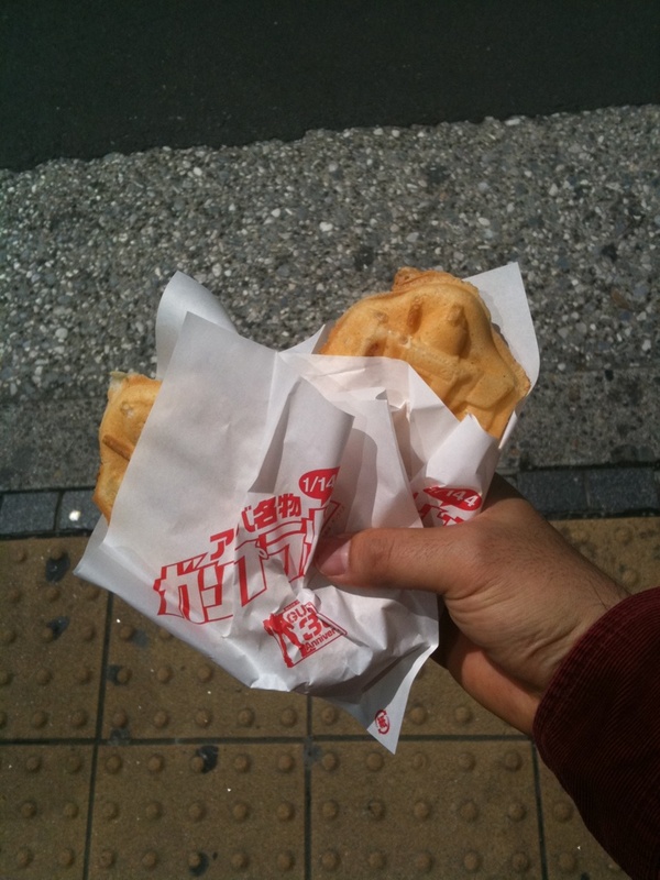 買えたガンプラ焼き。おやつでつ:p (編集S)