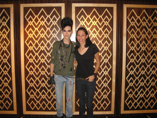 oh... and here's another photo with the most glamorous german out of @tokiohotel :) 