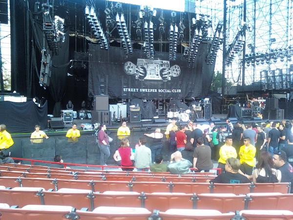 NIN/JA VIEW: My seats freaking rock!