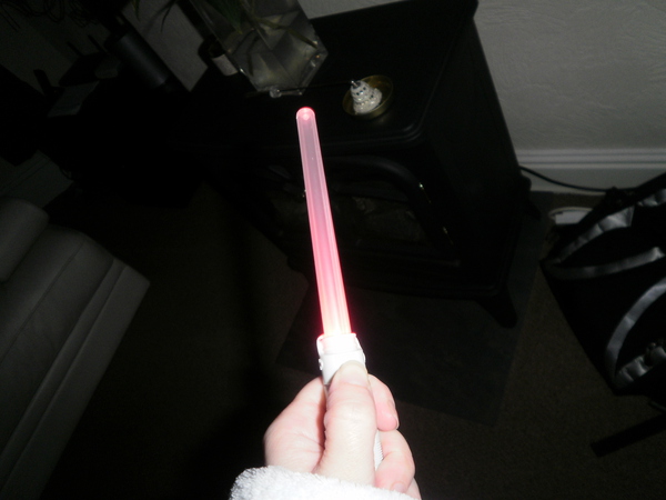 Happy Meal Light Sabre Red. It's enough to make me eat burgers every day! 