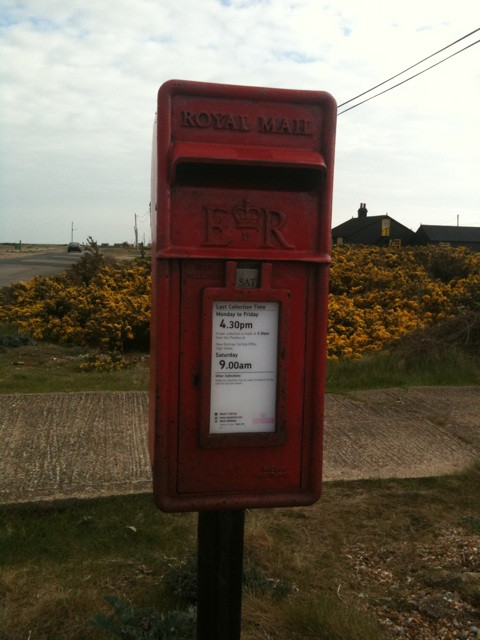 posting invites to the neighbours 
